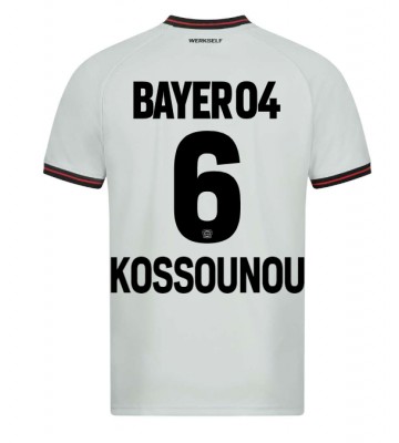 Bayer Leverkusen Odilon Kossounou #6 Bortatröja 2023-24 Kortärmad